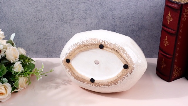 Amazon.com : Ninehaoou 9.8 Inch Large Vintage Ceramic Planter Ice